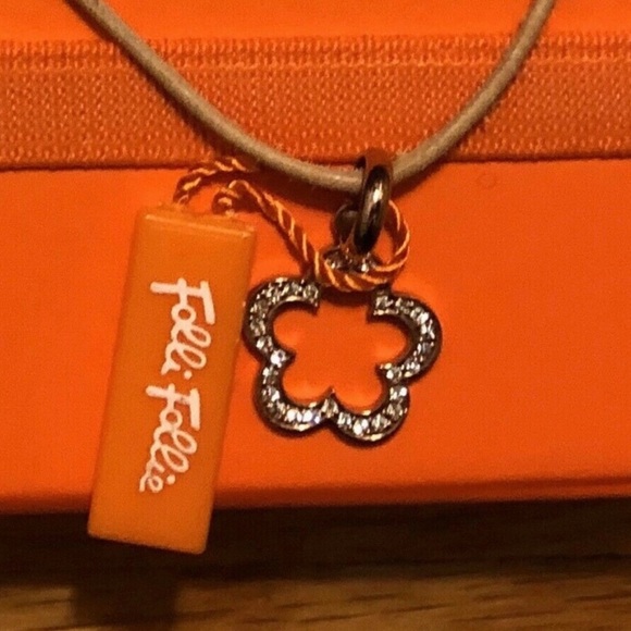 NEW - FOLLI FOLLIE ROSEGOLD NECKLACE - Picture 2 of 5